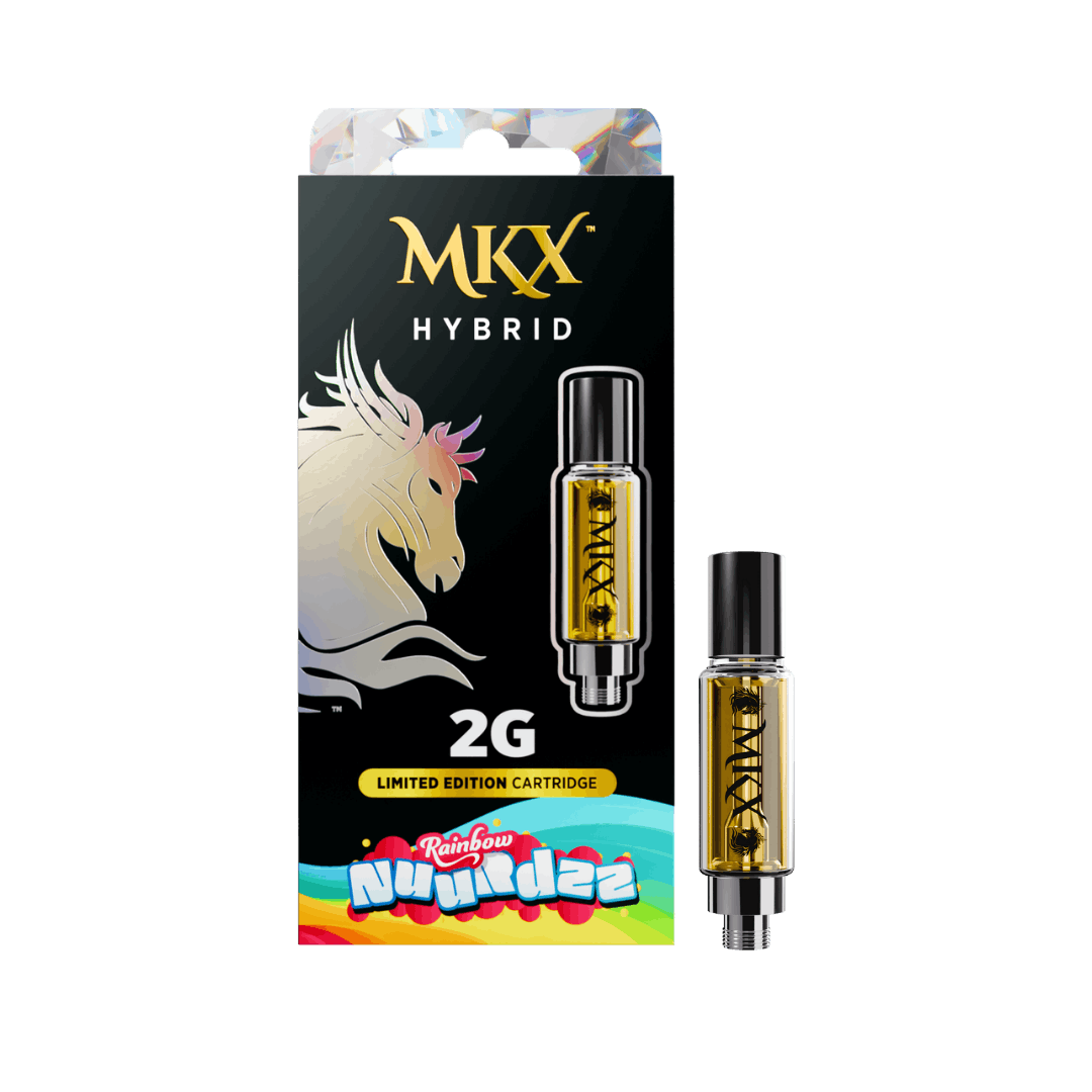 MKX 2 Gram 510 Thread Carts *LIMITED EDITION* - Rainbow Nurdzz - Hybrid