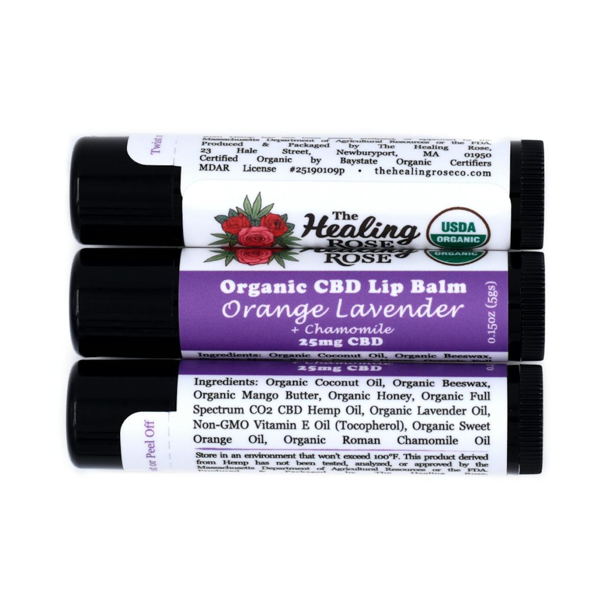 Image of Orange Lavender Lip Balm
