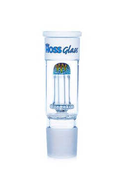 HOSS Build-a-Bong | Dome Perc - Blue - MIDDLE