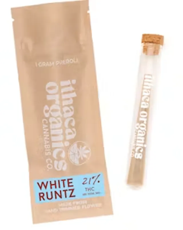 Ithaca Organics Cannabis Co. ITHACA ORGANICS | WHITE RUNTZ | 1 GRAM PRE-ROLL