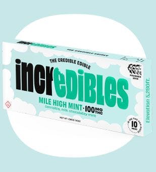 Product 5mg Mile High Mint Chocolate Bar 20pc