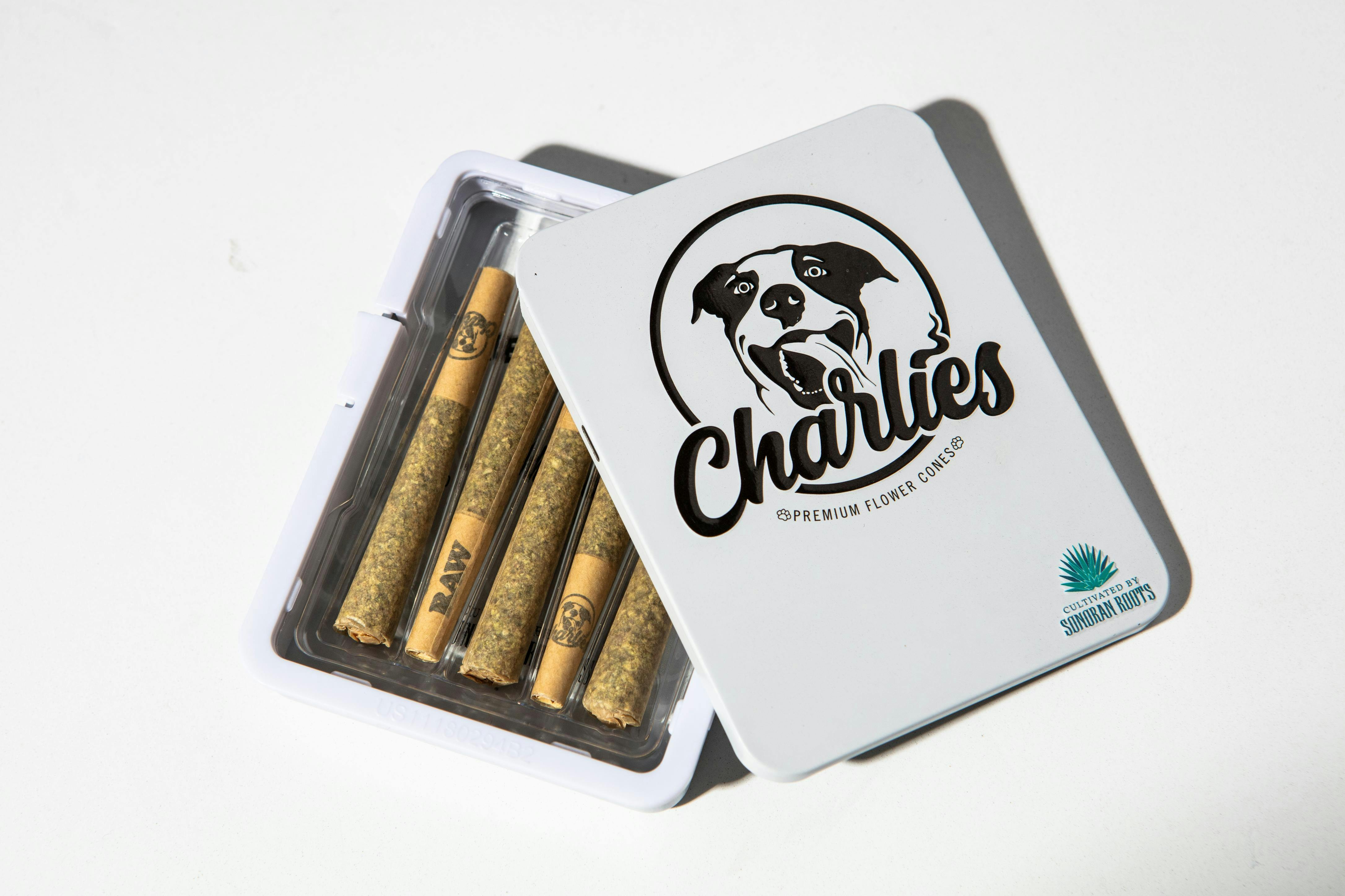 CHARLIES - PREROLL - 0.6G - 5PK - LEMON SHERBET - HYBRID