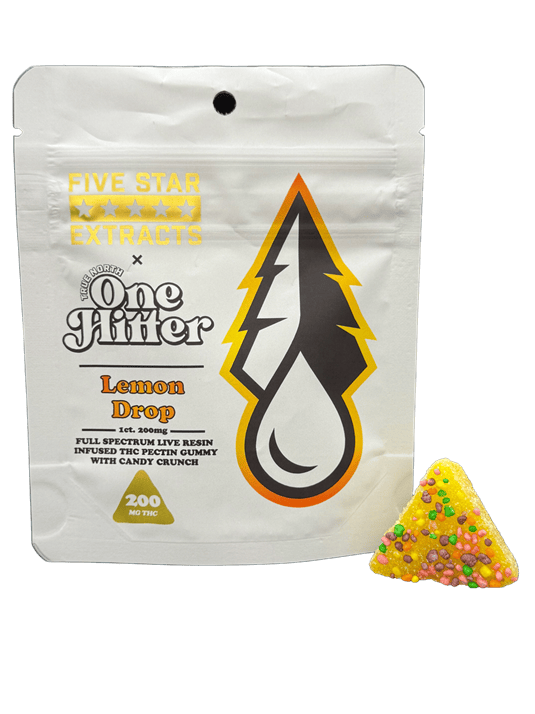 Lemon Drop Live Resin Single Gummy