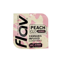 Flav - 100mg Gummies - Peach Rings