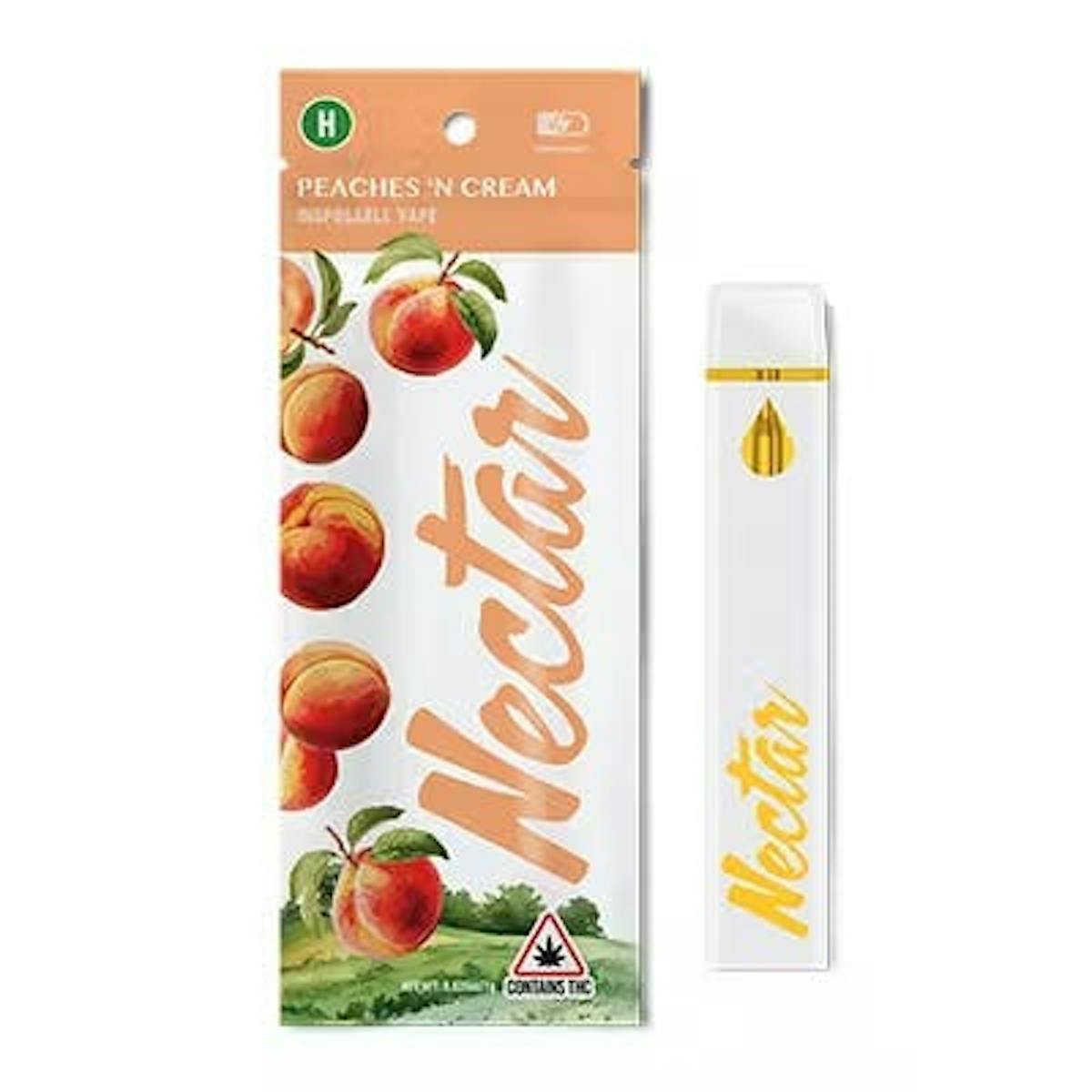 Photo of Peaches ‘N Cream 1g Disposable Nectar