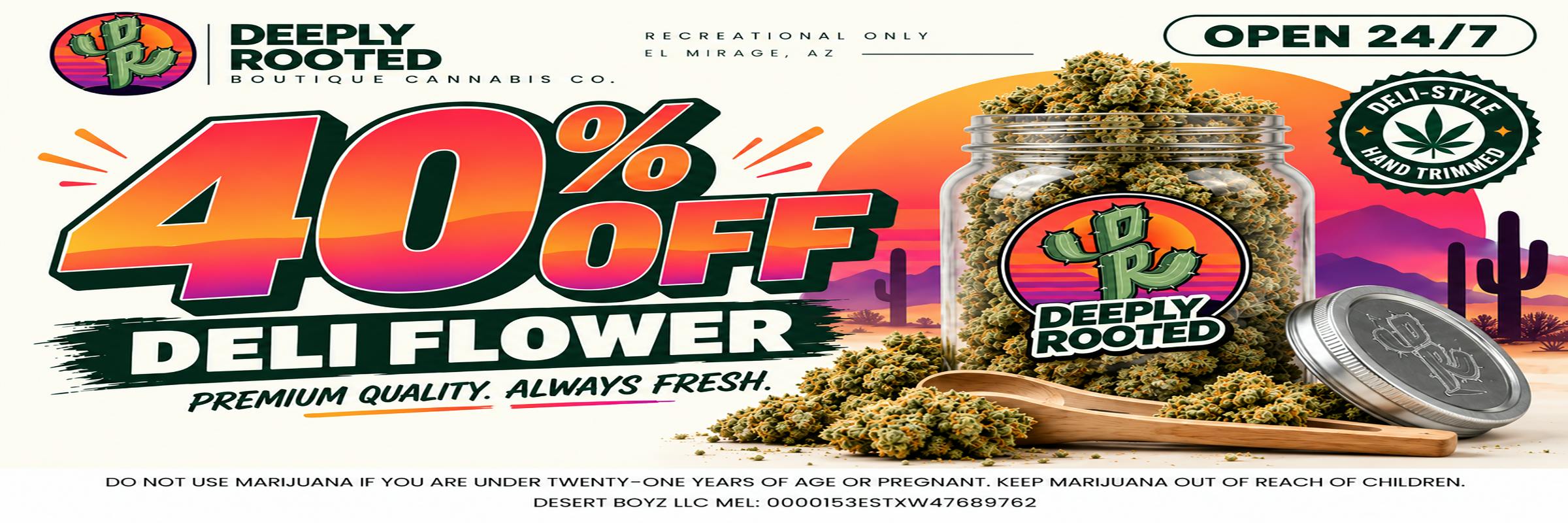 40% OFF | Deli | DR (Premium Tier Only)