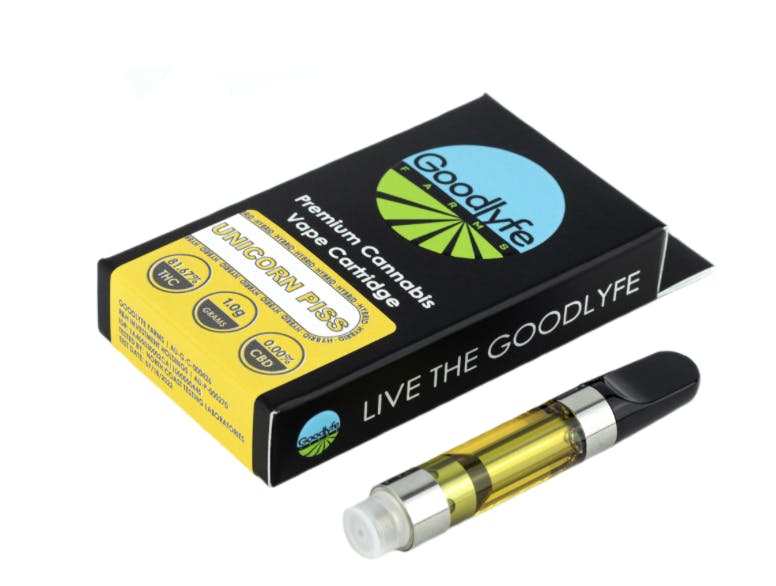 Product: Goodlyfe | Vape Cart - 1g - Red Raspberry Kush