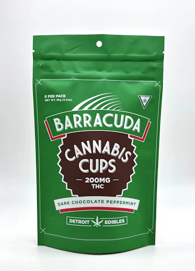 Barracuda - 200mg Cups - Dark Chocolate Peppermint