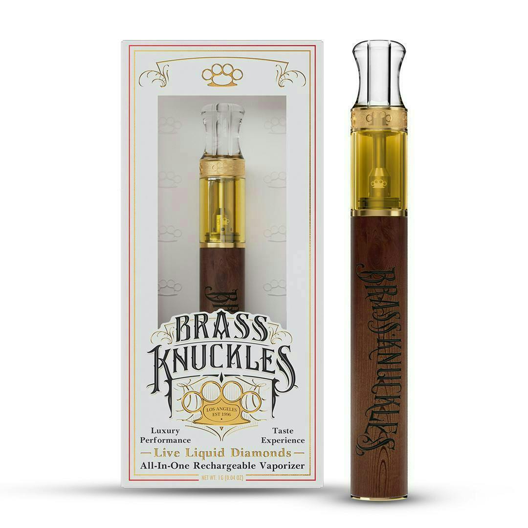 Brass Knuckles | Blue Diesel | Liquid Diamonds | AIO | 1g Brass Knuckles