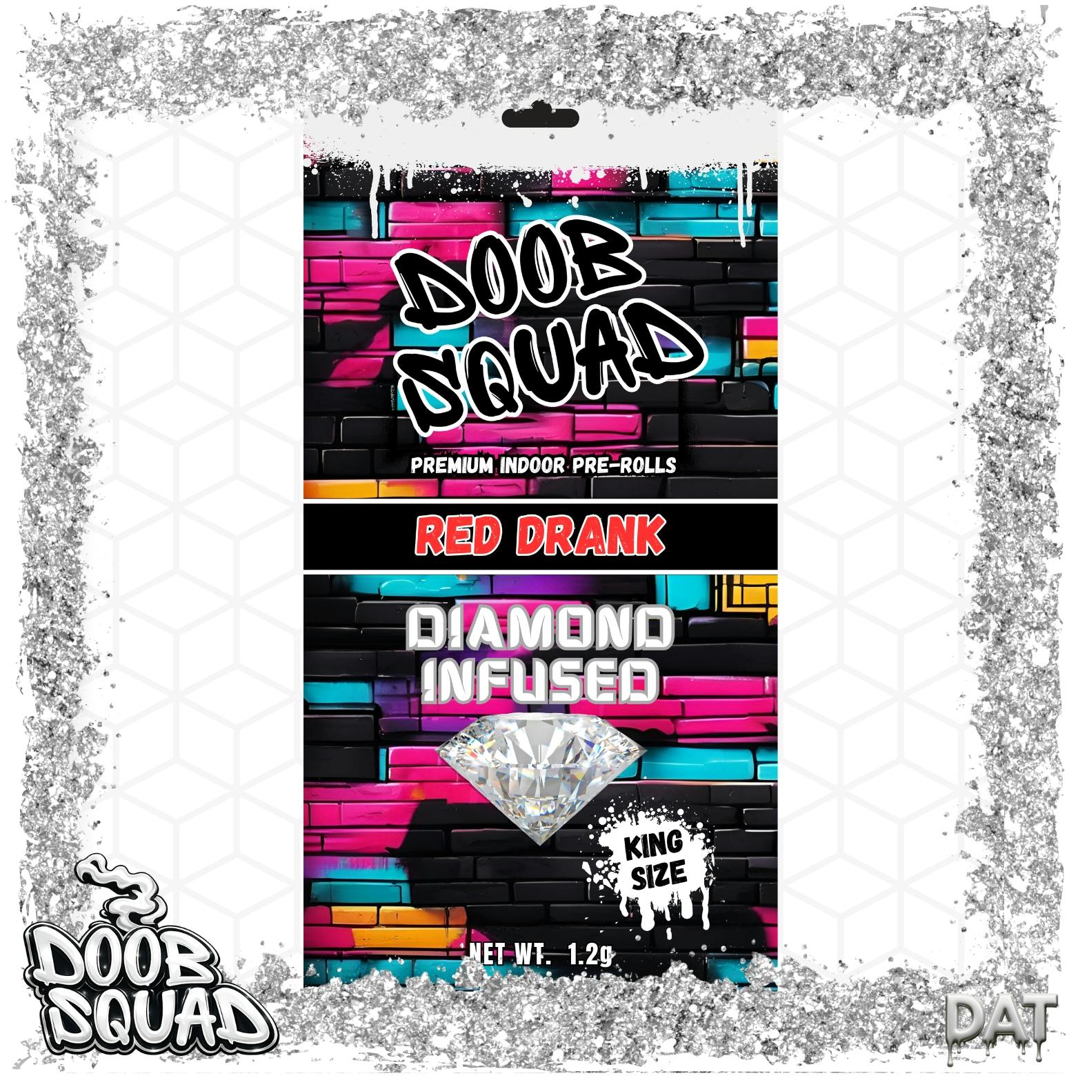 Doob Squad - 1.2g Infused Preroll - Red Drank