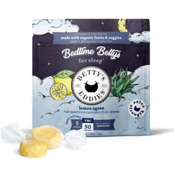 Bedtime Betty’s – Lemon Agave 50mg/250mg Total (5pk) - THC/Melatonin