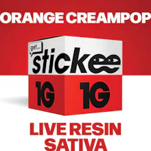 Stickee - 1g Live Resin - Orange Creampop
