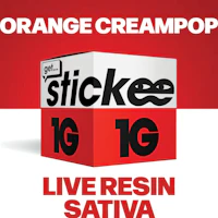 STICKEE | Orange Cream Pop | Sativa | Live Resin Concentrate | 1G - product image at King of Budz