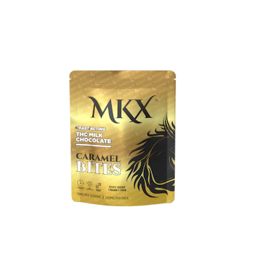 MKX Chocolate Bites - 200mg - Milk Chocolate Caramel
