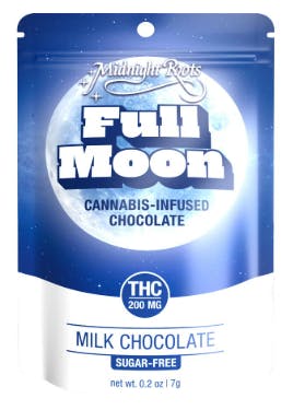 Full Moon - Sugar Free Milk Chocolate - 200mg