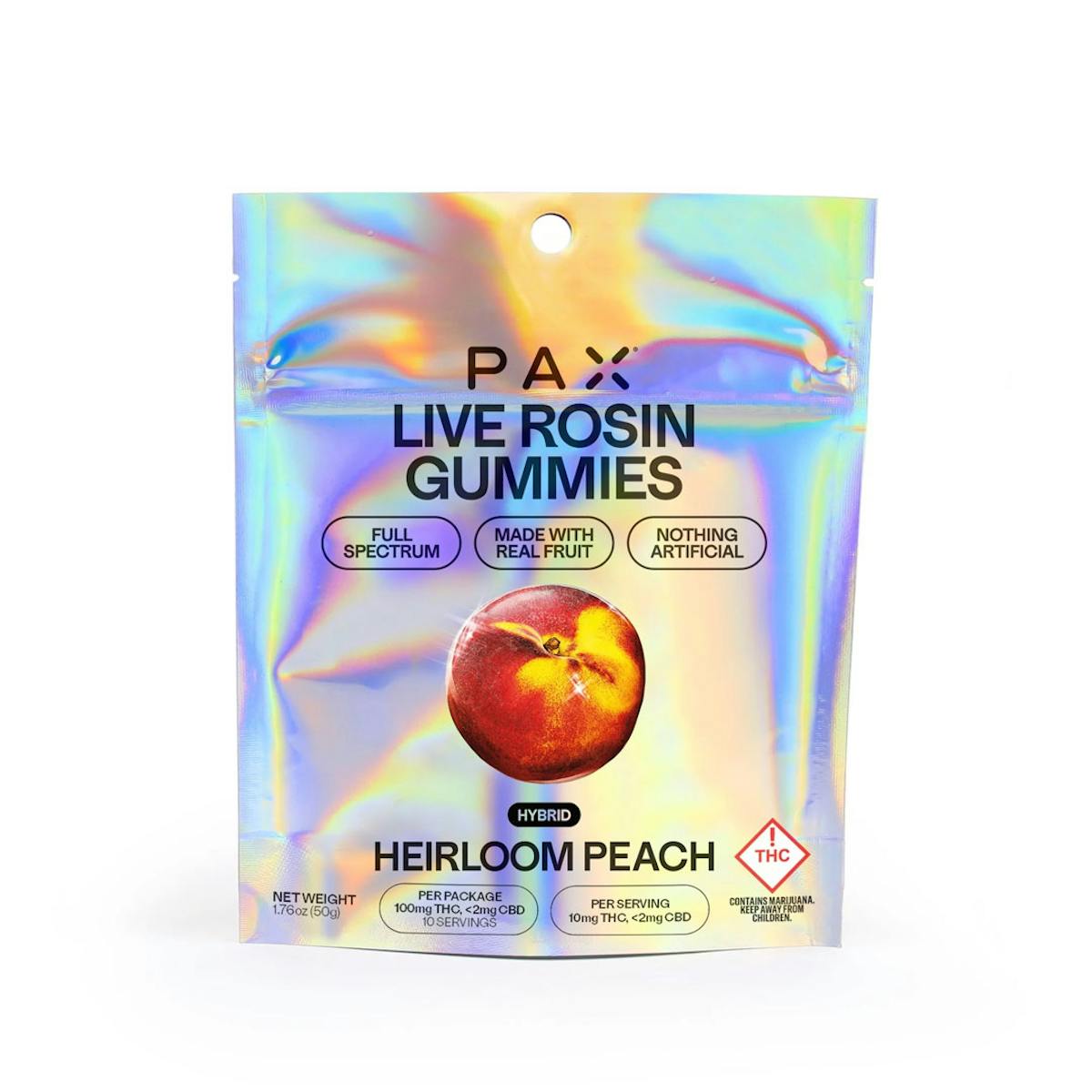 Photo of PAX | Rosin Gummies | Heirloom Peach (Hybrid)