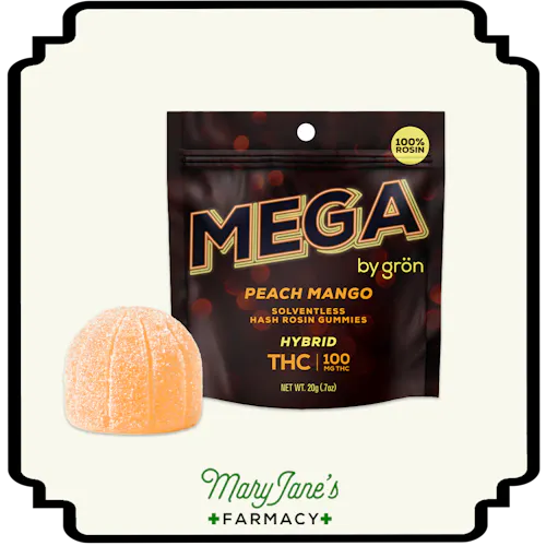 Peach Mango Solventless Rosin Mega Pearl | 100mg-2