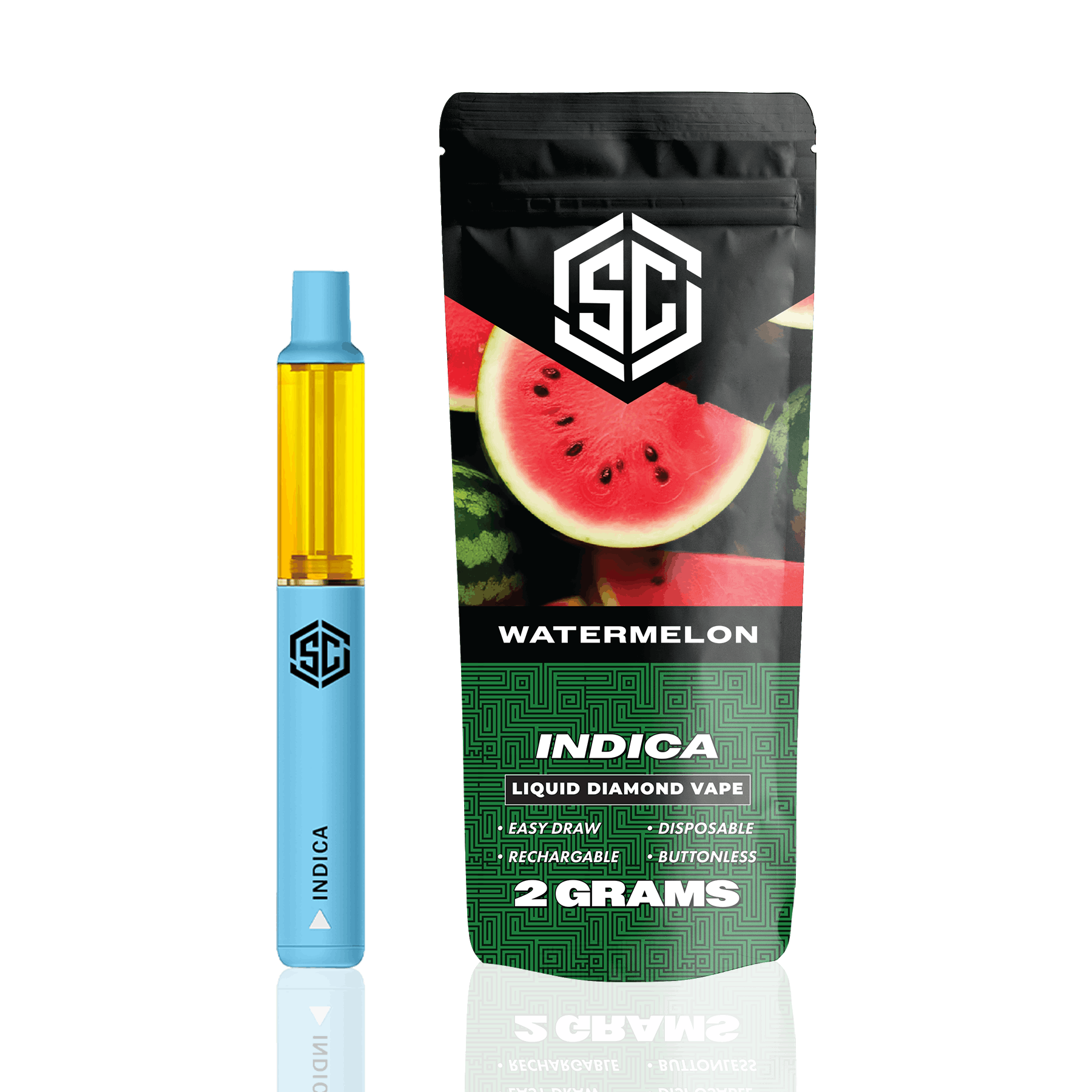 Society C - 2g Liquid Diamond Disposable - Watermelon