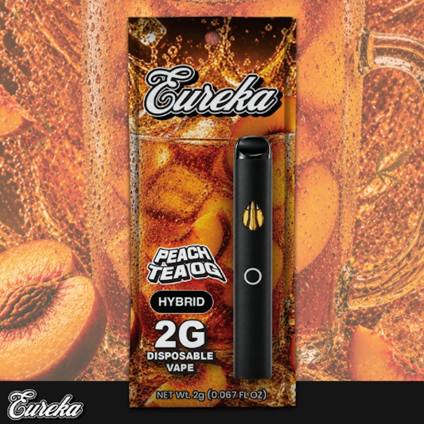 Eureka | 2g Disposable | Peach Tea OG