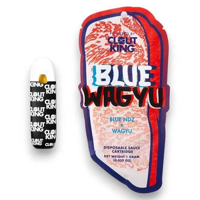 Clout King: Blue Wagyu - 1g Disposable