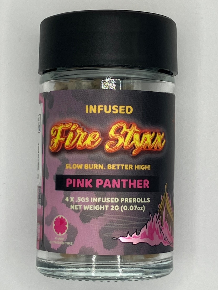 Glorious Fire Styxx | Infused Pre-Roll 4-Pack - 2g - Pink Panther