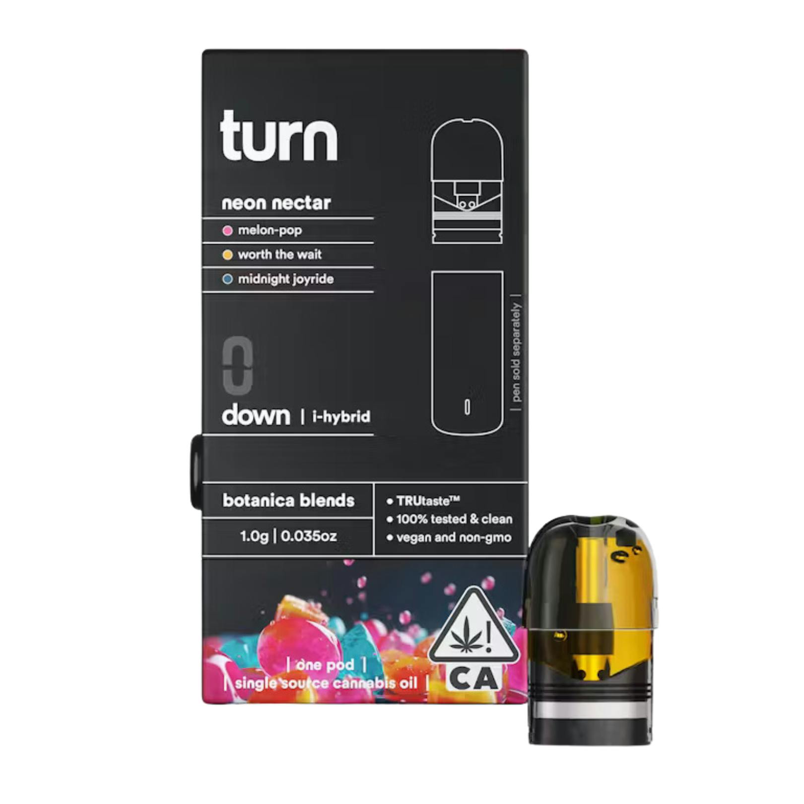 NEON NECTAR BOTANICALS BLEND TURN DOWN POD-0