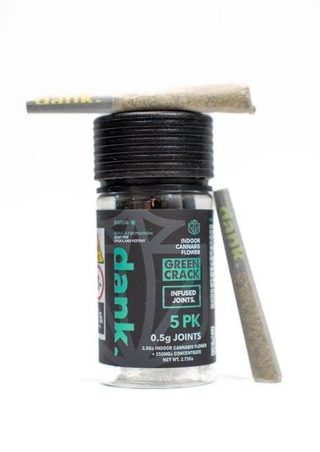Dank | Green Crack | Infused | 5ct | 2.75g