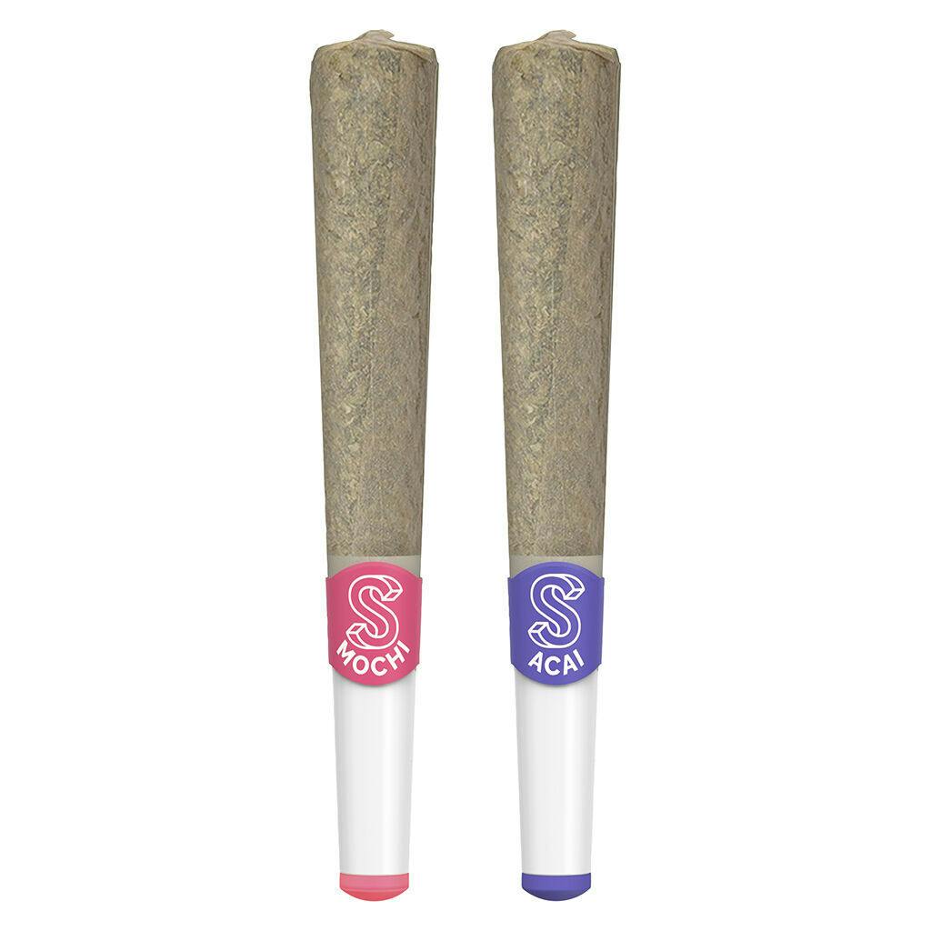 Infused Pre-Roll | Sherbinskis - Ceramic Tip Moch & Acai Duo-Pack - Hybrid - 2x0.5g