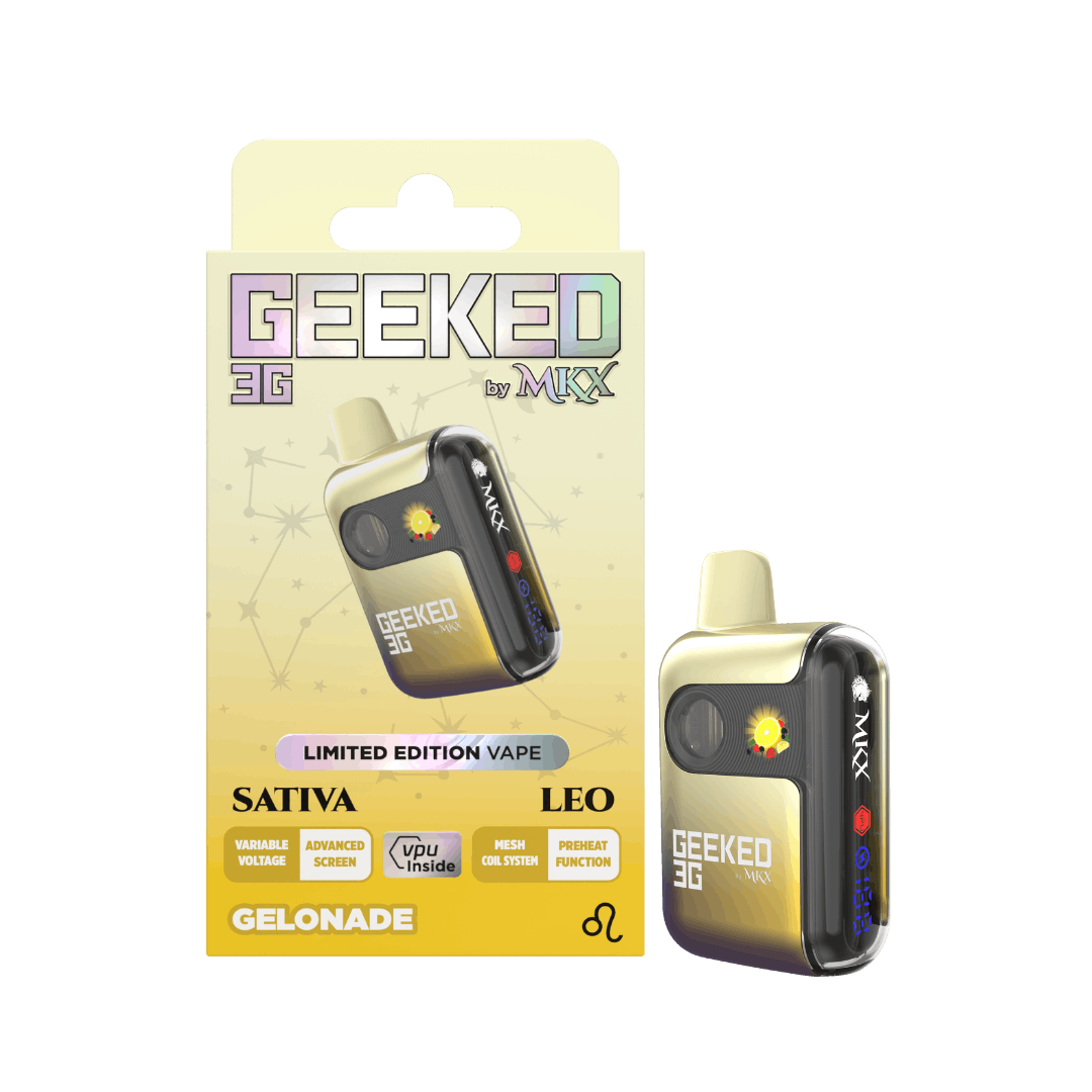 Product: GEEKED by MKX | GELONADE | DISPOSABLE SATIVA
