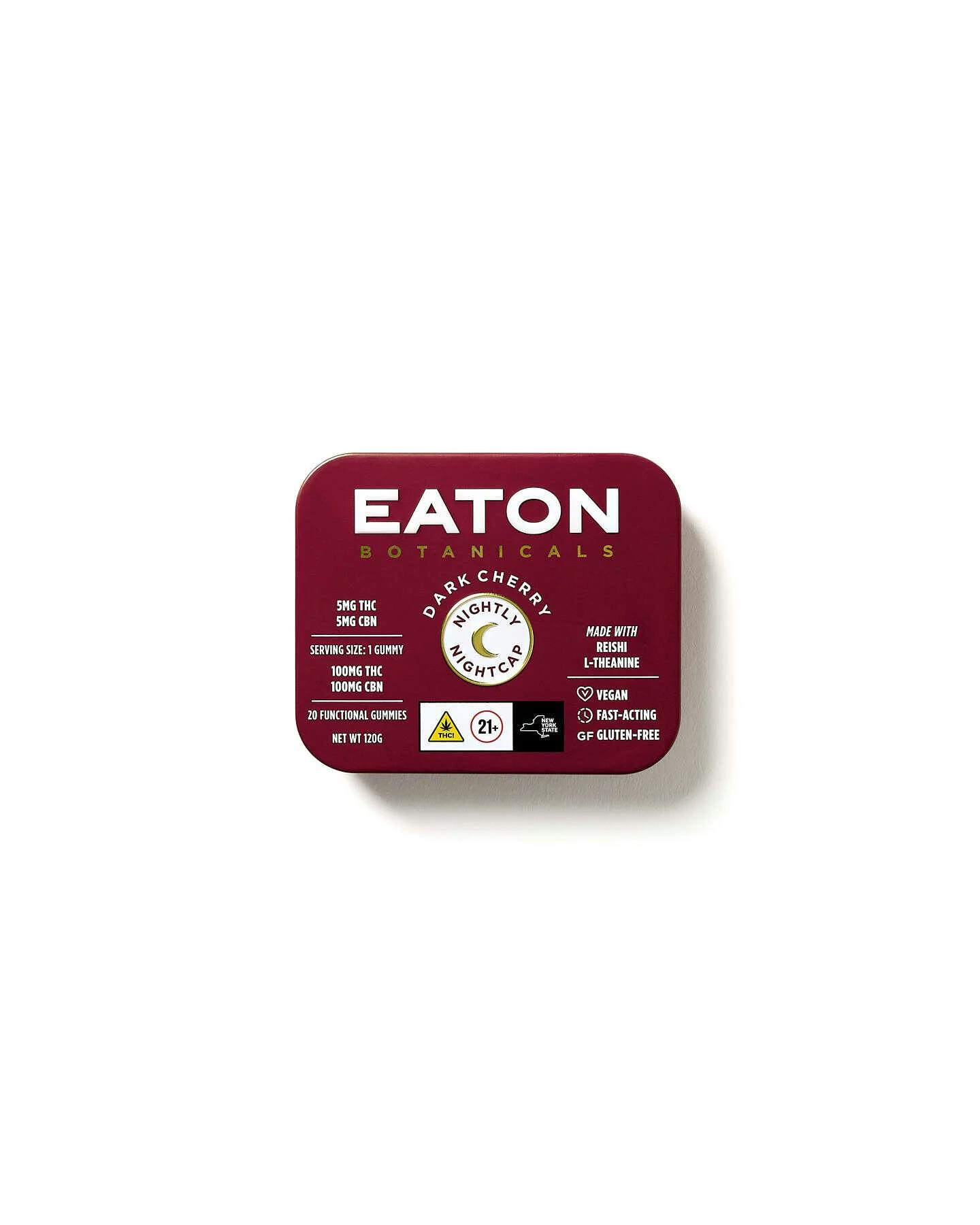 Eaton Botanicals | Dark Cherry Nightly Nightcap | 1:1 THC CBN Eaton Botanicals