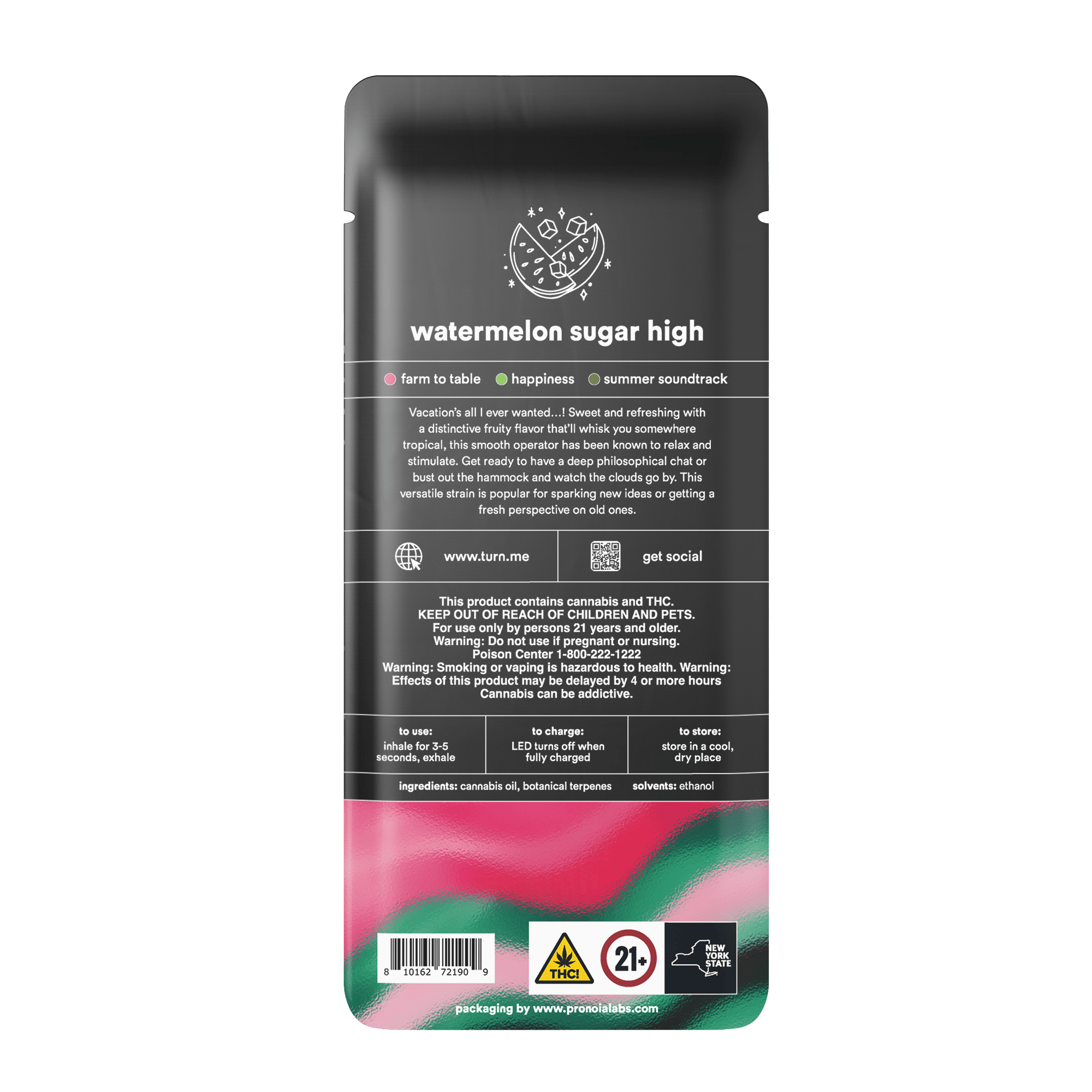 turn Watermelon Sugar High | Disposable Vape - Strain Stars Cannabis  Dispensary in NY