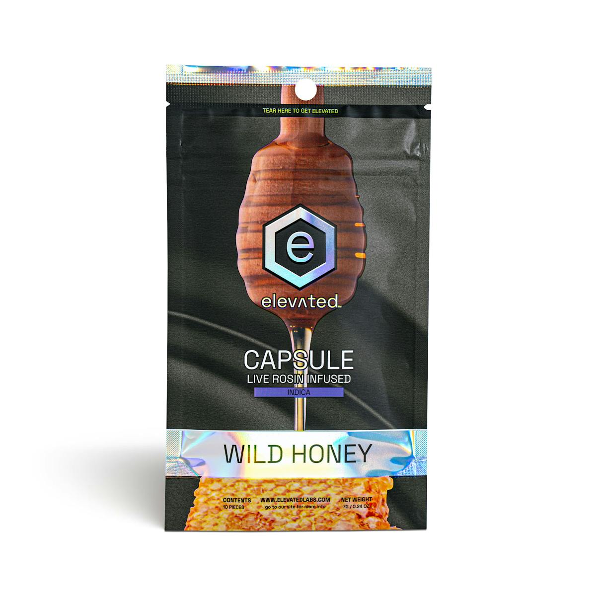 Photo of Elevated – Honey Capsules Indica (Sleep) – 100mg