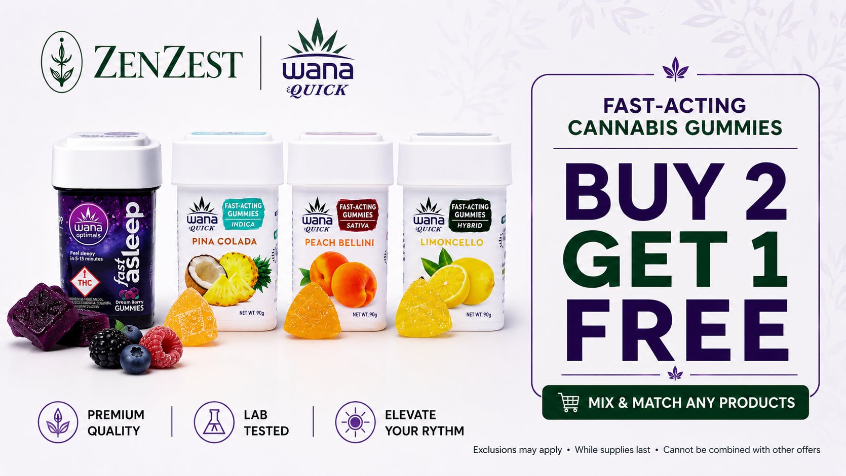 Wana Buy 2 get 1 Free