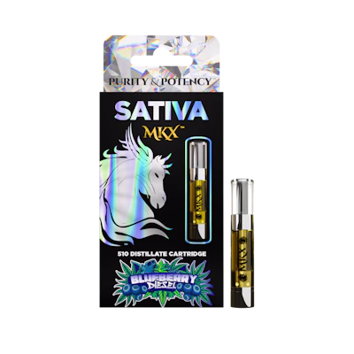 MKX 1 Gram 510 Thread Carts - Blueberry Diesel (Sativa)