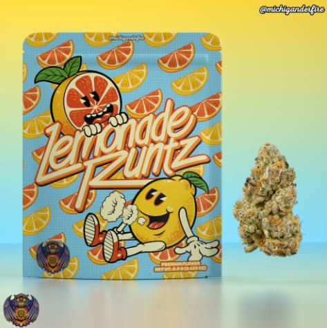 Lemonade Runtz Hybrid by Michigander Fire – Flower at Gatsby Cannabis