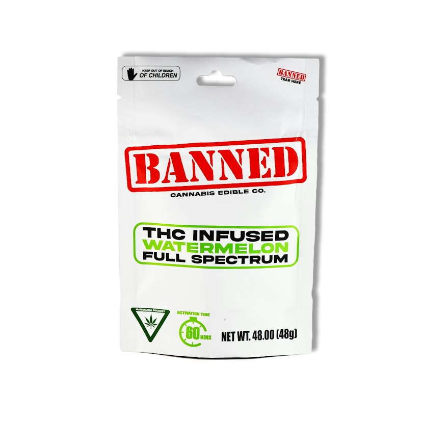 BANNED | 200MG CLUSTERS 4PK | WATERMELON