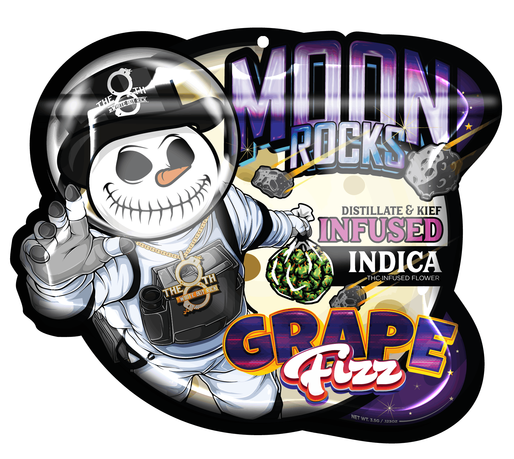 Product: White Boy Rick | Moonrocks - 3.5g - Grape Fizz