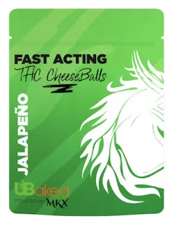 MKX 100mg Fast Acting THC Cheeseball - Jalapeno image 0