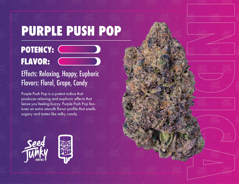 Seed Junky - 3.5g Prepack - Purple Push Pop