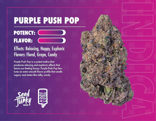Seed Junky - 3.5g Prepack - Purple Push Pop