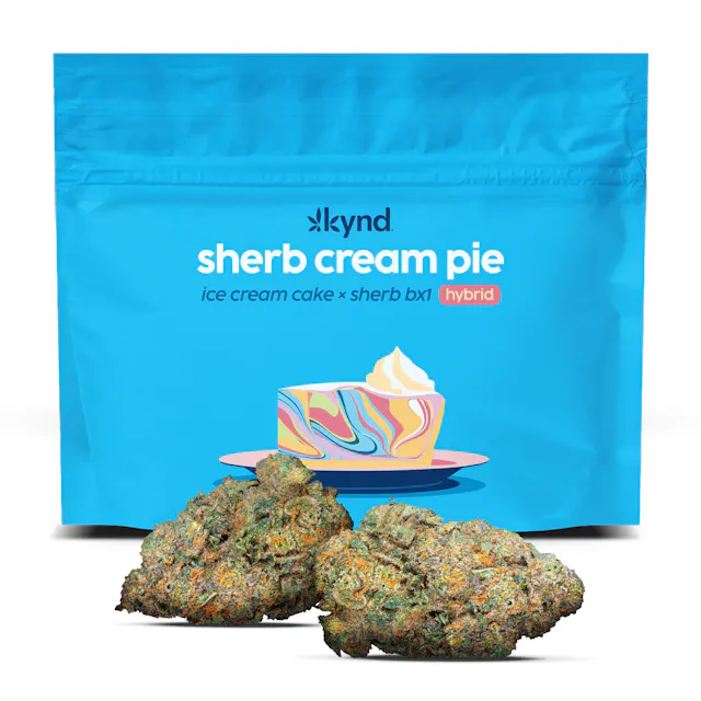 Kynd Flower Sherb Cream Pie 3.5g (hybrid, whole flower)