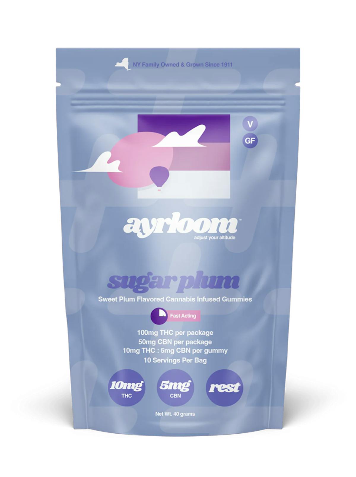 Photo of Ayrloom | Sugar Plum Gummies 10PK