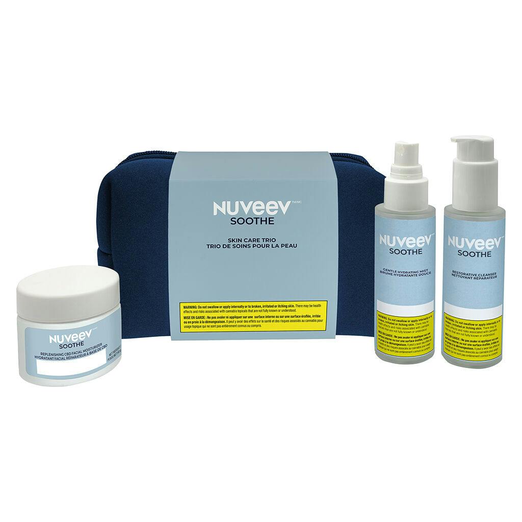 Nuveev - soothe skincare trio - 160g