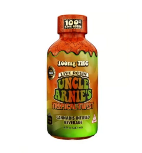 Product GTI Uncle Arnie's Rosin Beverage 8oz - Tropical Twist 100mg