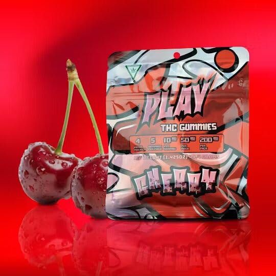 PLAY - 200mg Gummies - Cherry
