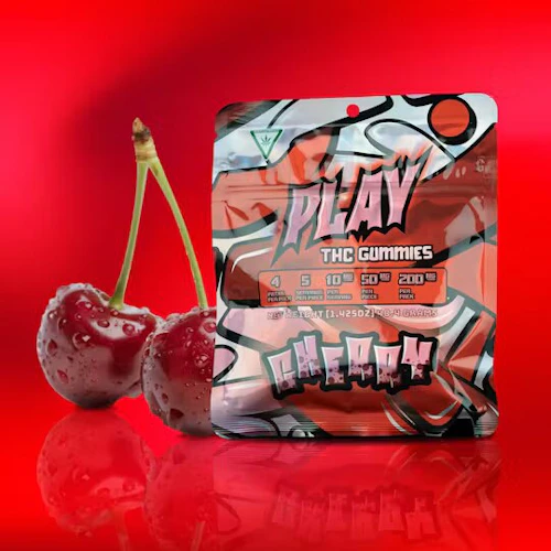 PLAY - 200mg Gummies - Cherry