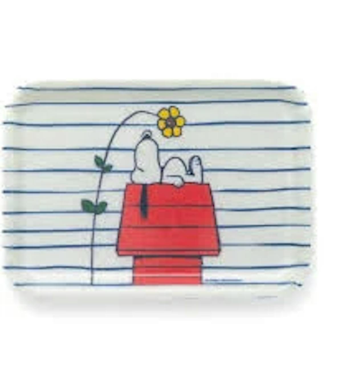 Image of Snoopy Doghouse Flower | Small Trinket Tray