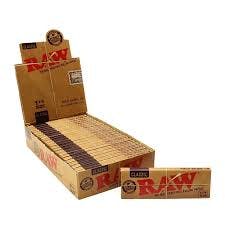 RAW | Classic Rolling Papers | 1 1/4 Size - 50 per Pack