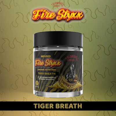Fire Styxx - 4-Pack .5g Infused Prerolls - Tiger Breath