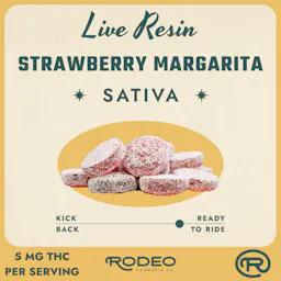 Strawberry Margarita Resin Gummies